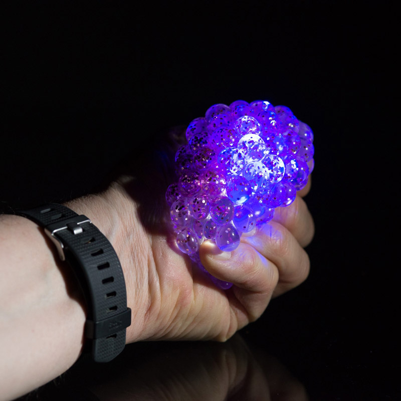 Balle anti-stress lumineuse, Gadgets & fun