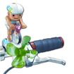 Cycliste lumineux