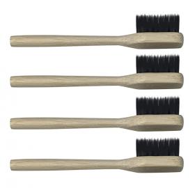 4 ttes de brosse  dents cologique (medium)