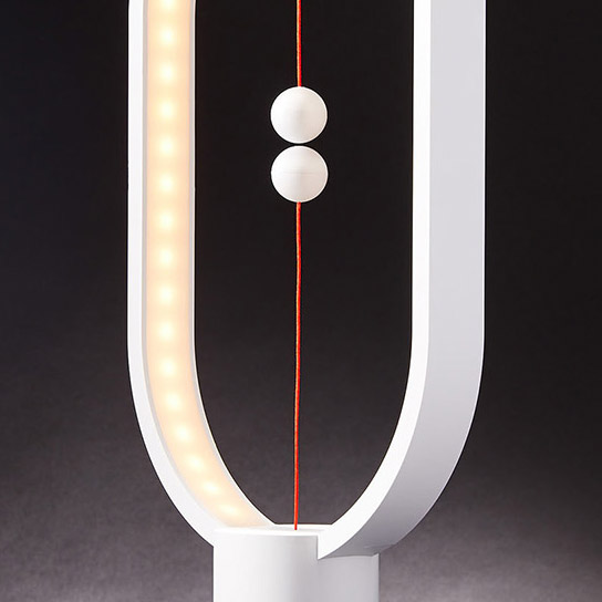 Lampe magnétique (grand modèle, noire), Maison & Déco