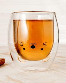 Verre double-paroi Chat